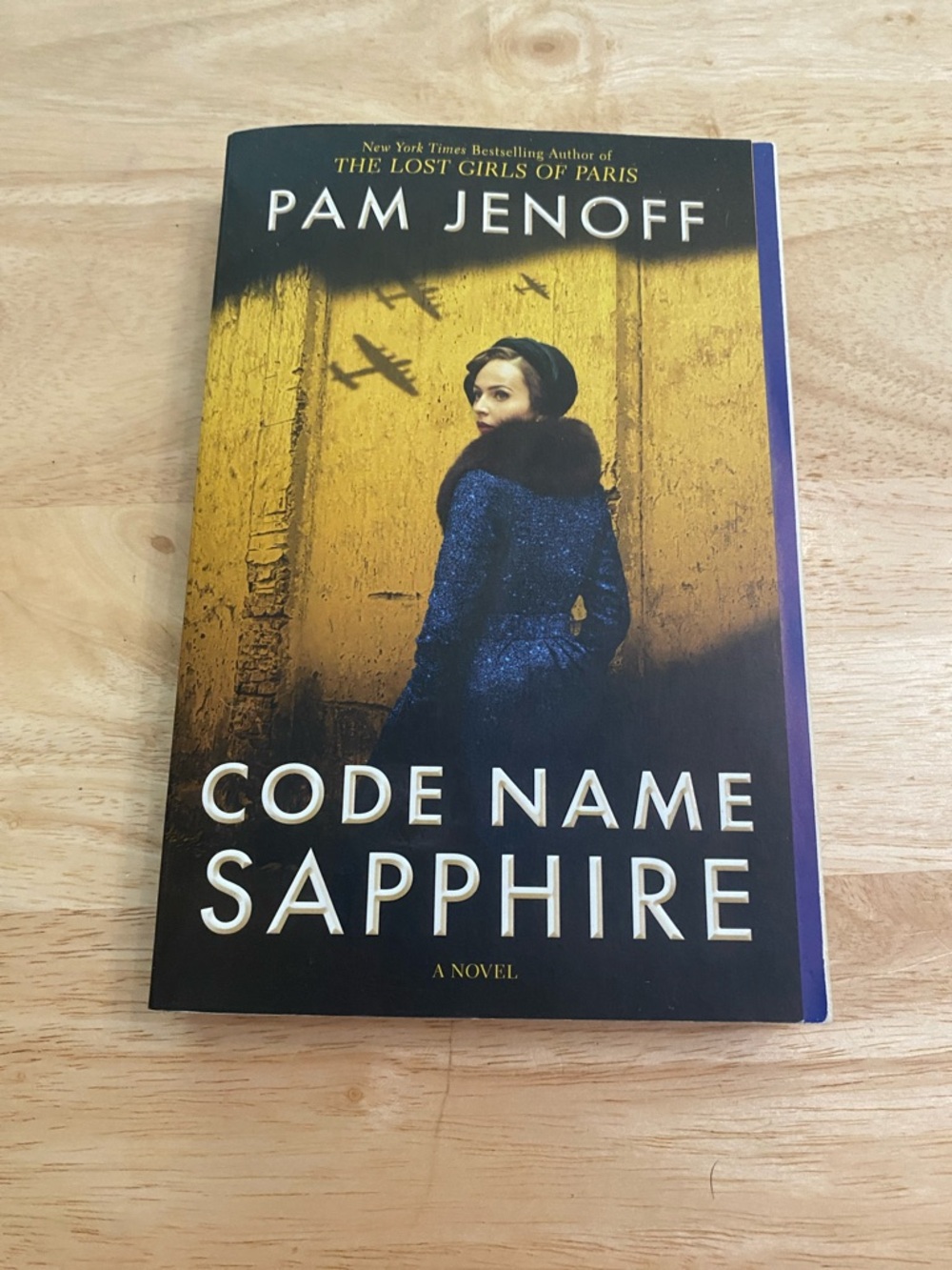 Code Name Sapphire by Pam Jenoff Paperback Novel